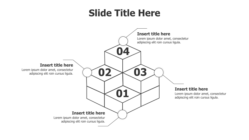 4-Point Building Block Infographic