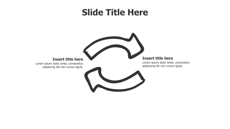 2-Step Circular Flow with Arrows
