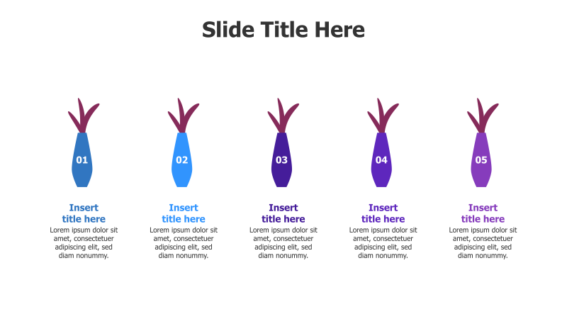5-Step Vase Infographic