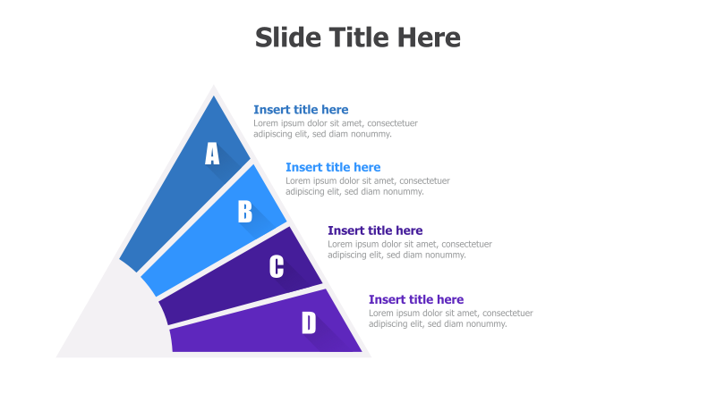 4-Level Pyramid Diagram