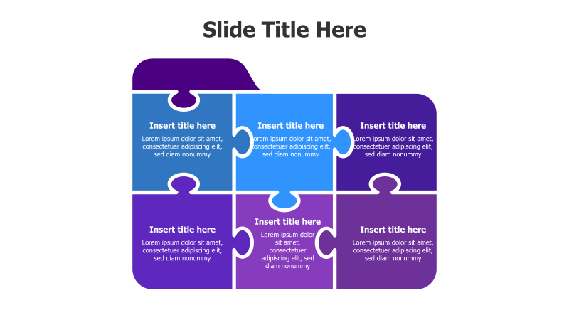 6-Part Puzzle Infographic