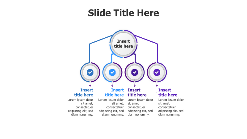 4-Step Circular Process with Branches