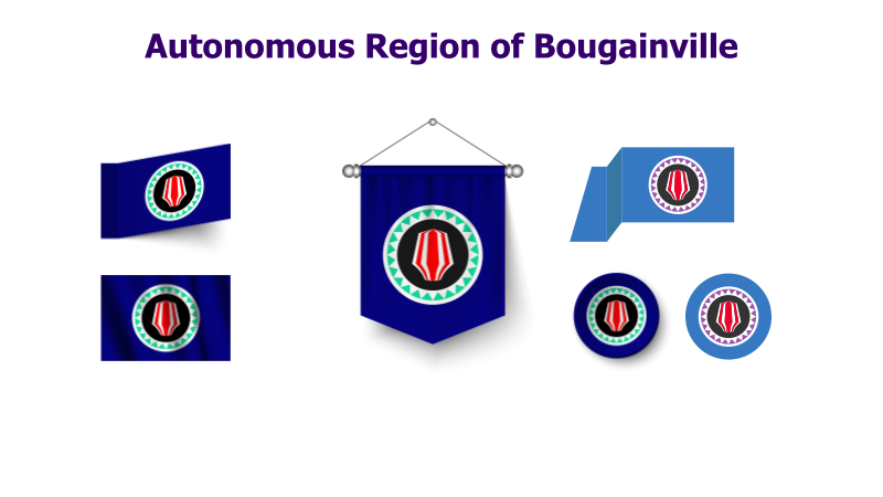 Bougainville Flag Variations