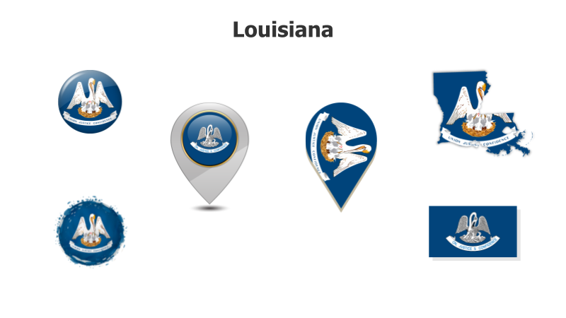 Louisiana State Symbols Collection