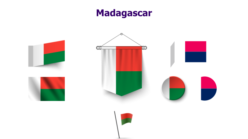 Madagascar Flag Variations