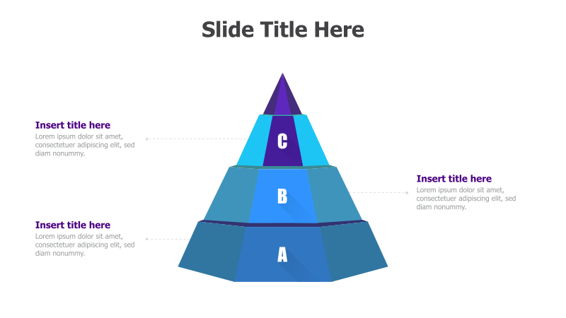 3-Level Pyramid Diagram