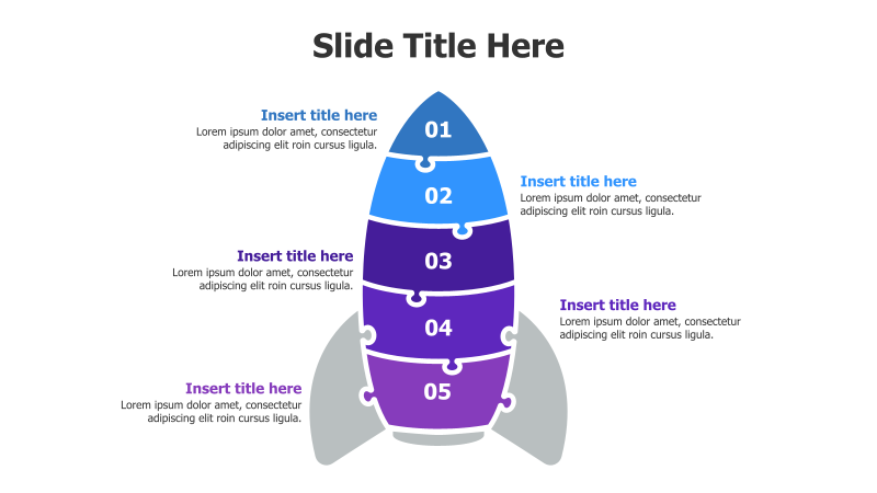 5-Step Rocket Launch Infographic