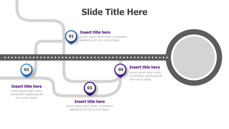 4-Step Roadmap Infographic