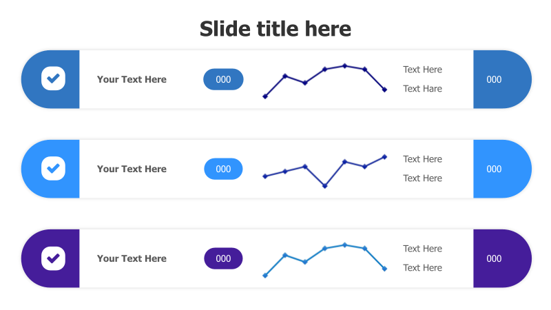 3-Tier Comparison with Line Charts