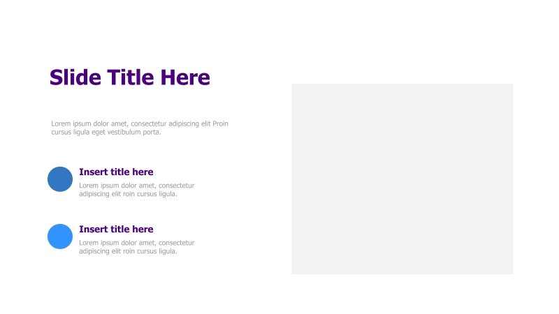 Two-Point Content with Title Blocks