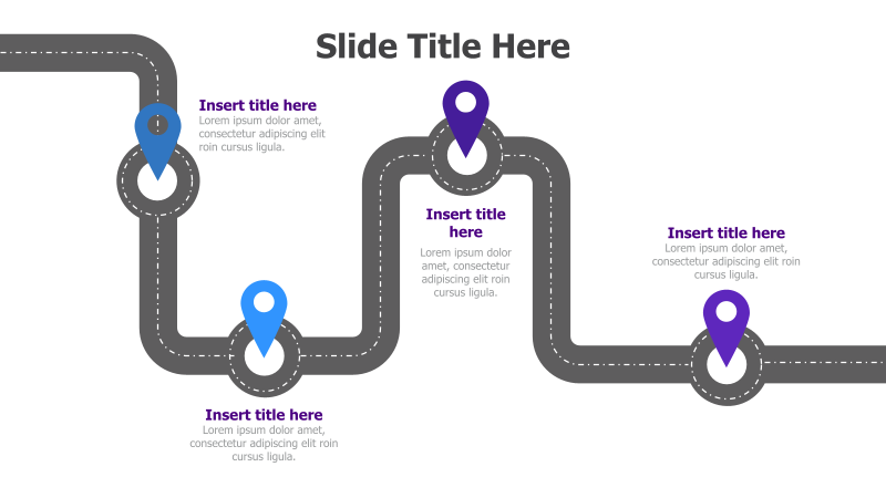 4-Step Roadmap Infographic
