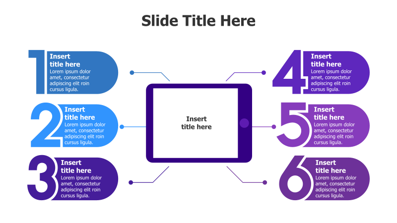 6-Point Branching Infographic