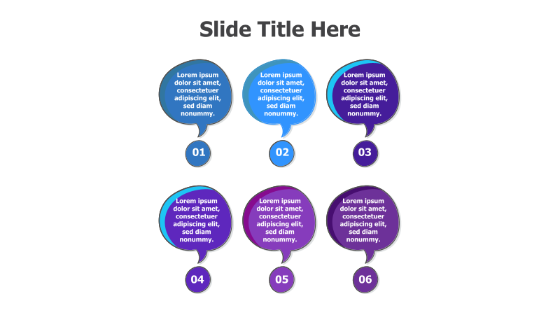 6-Point Circular Process with Numbers