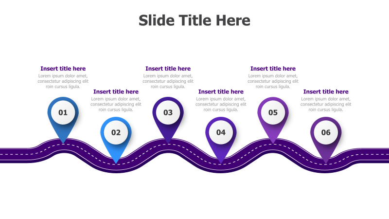 6-Step Roadmap Infographic