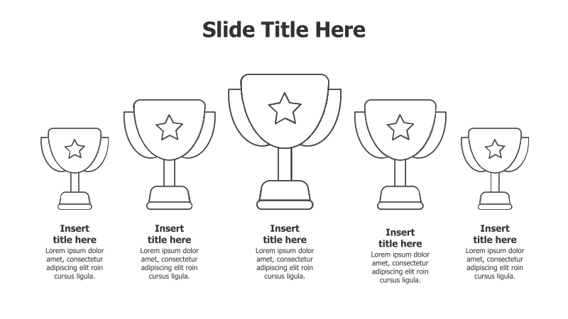 5-Level Achievement Infographic