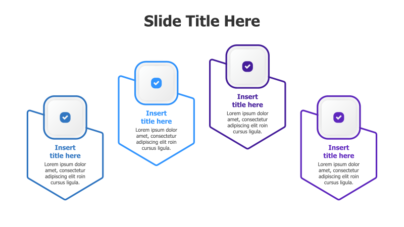 4-Point Outline with Icons
