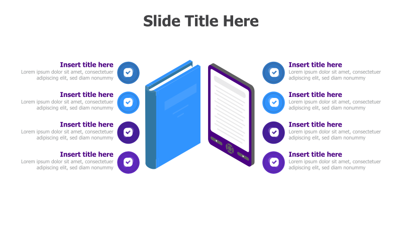 6-Point 3D Book Stack Diagram