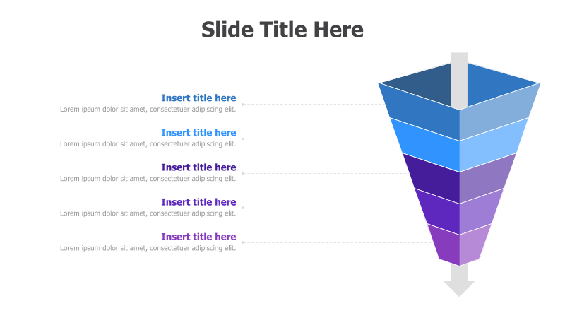 5-Level Funnel Diagram