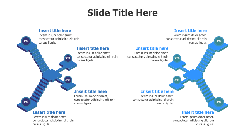 8-Point 3D Staircase Comparison