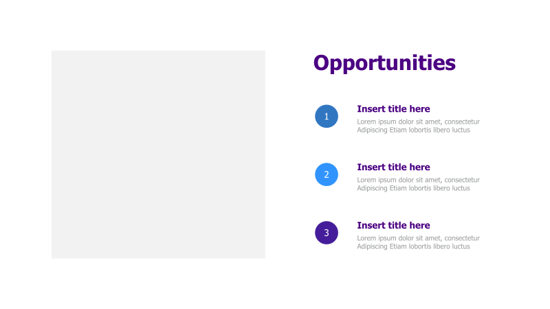 3-Point Opportunities with Placeholder