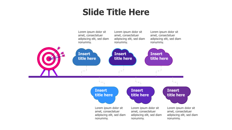 6-Step Target Progression Infographic