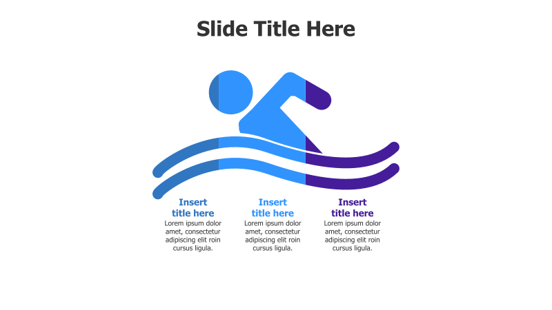 3-Point Swimming Infographic