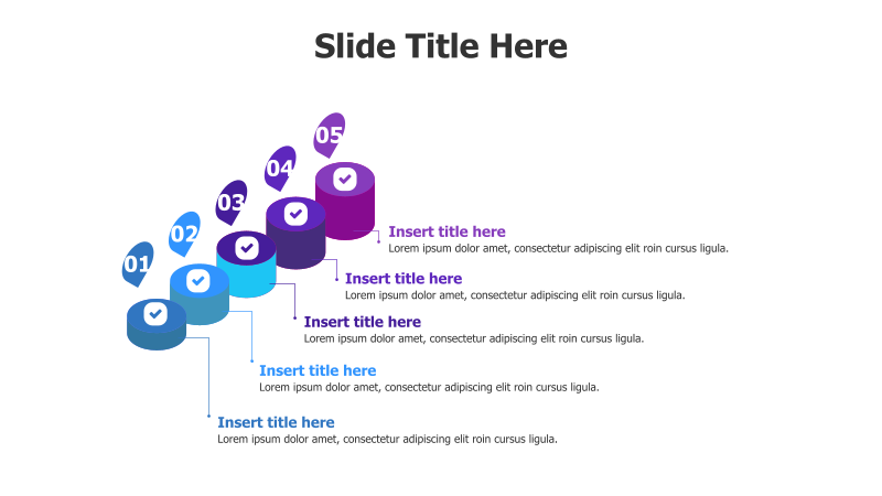 5-Step 3D Cylinder Process Flow