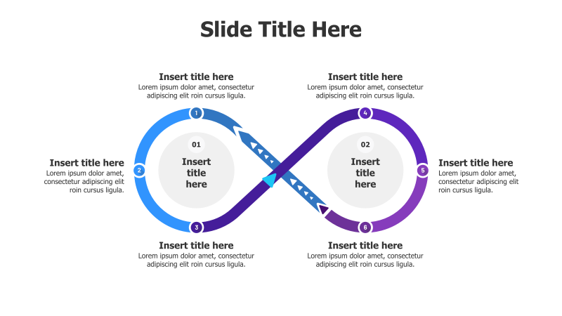 6-Point Infinity Loop Infographic