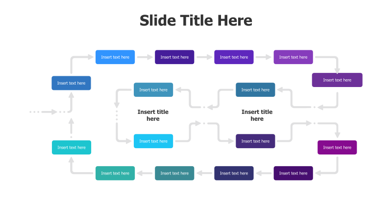16-Step Circular Process Flow