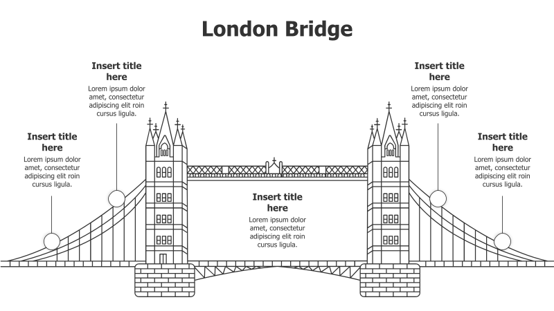 5-Point London Bridge Infographic