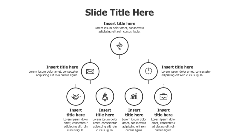 7-Point Doodle Org Chart Infographic