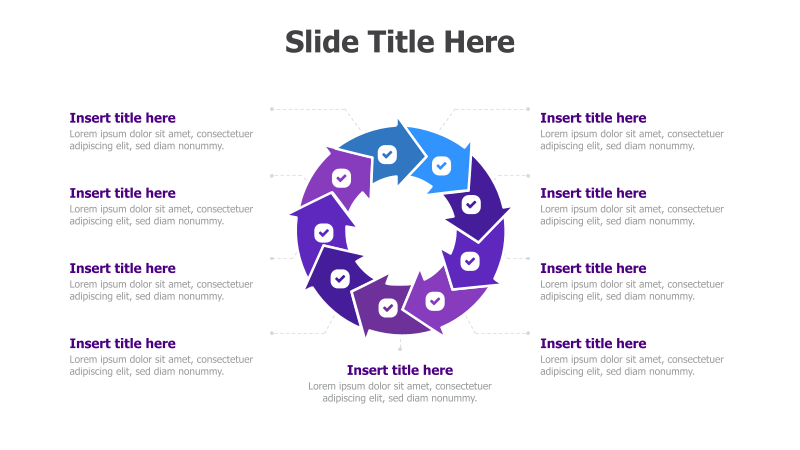 9-Point Circular Process with Arrows
