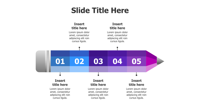 5-Step Gradient Timeline