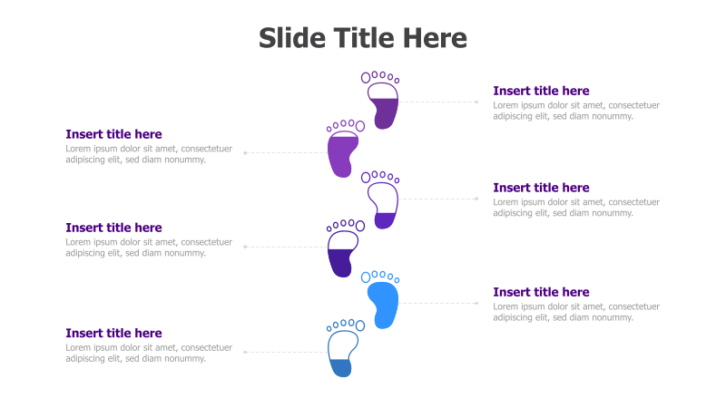 6-Step Footprint Infographic