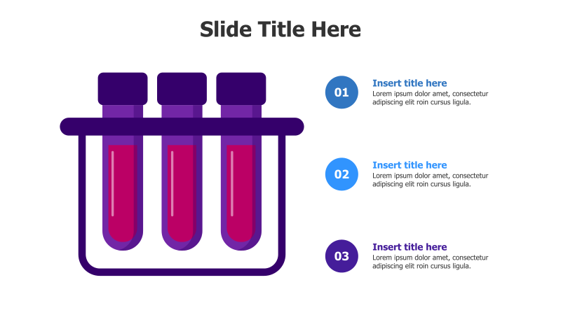 3-Point Test Tube Infographic