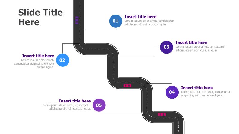 5-Step Roadmap Infographic