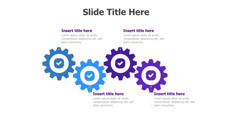 4-Point Interlocking Gears
