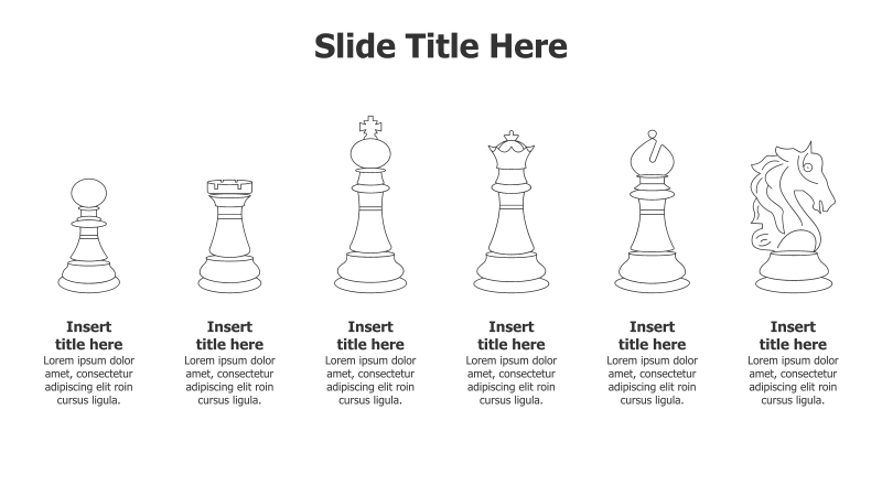 6-Point Chess Piece Infographic