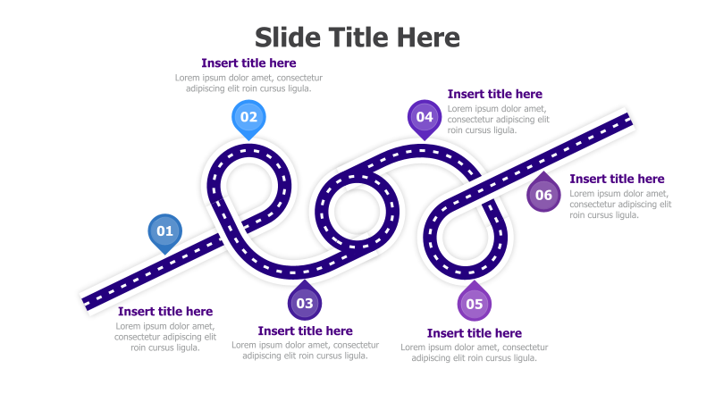 6-Step Roadmap Infographic