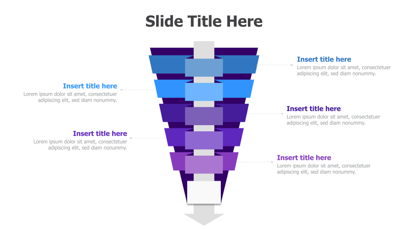 5-Level Funnel Diagram