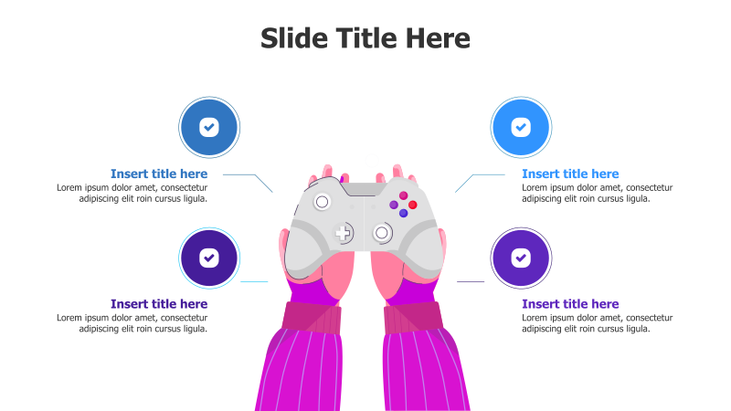 4 Points Gaming Controller Infographic