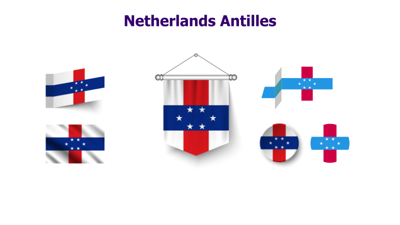 Netherlands Antilles Flags Collection