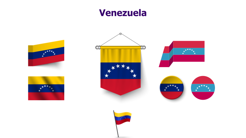 Venezuela Flag Variations