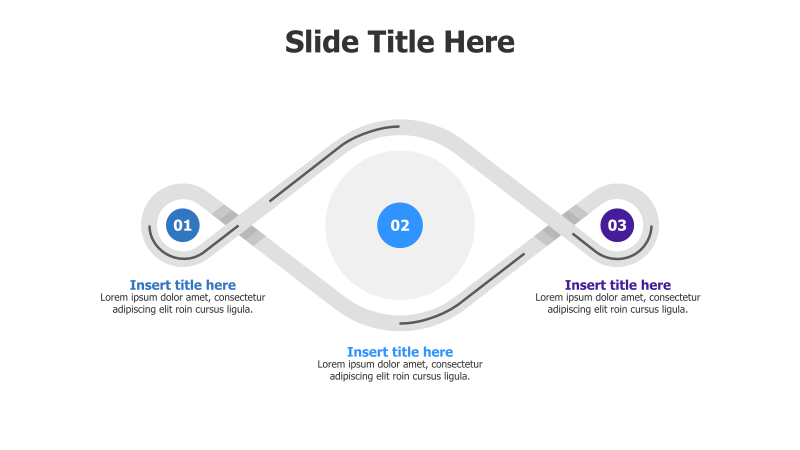 3-Point Rounding Line Loop Infographic
