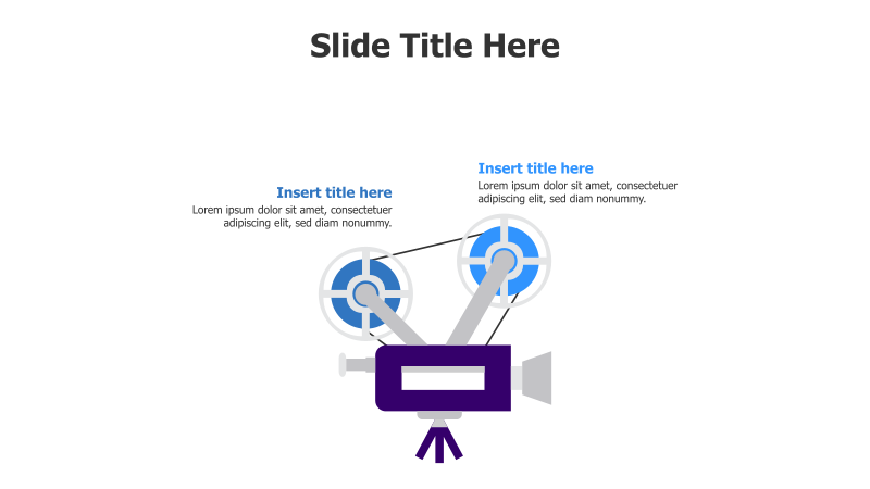 2-Point Video Camera Infographic