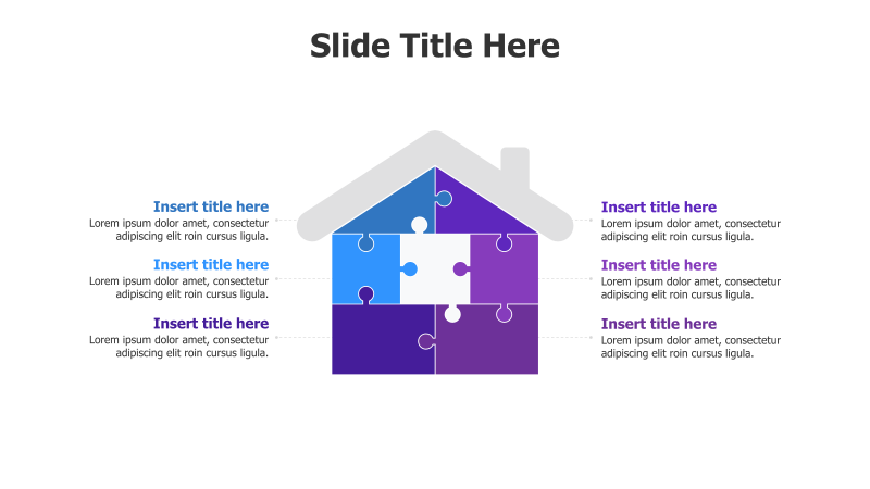 6-Point Home Puzzle Infographic