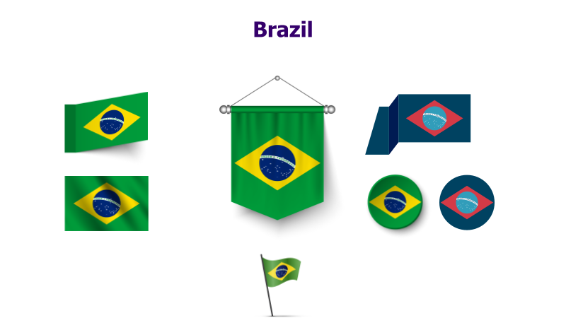 Brazil Flag Variations
