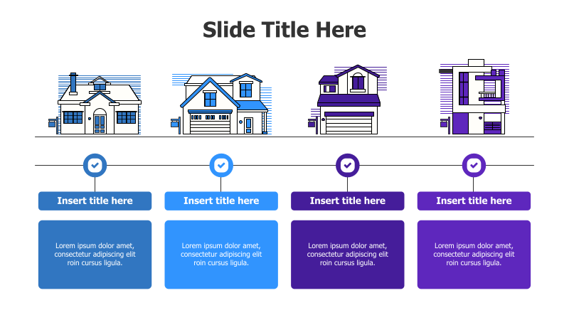 4-Step House Infographic
