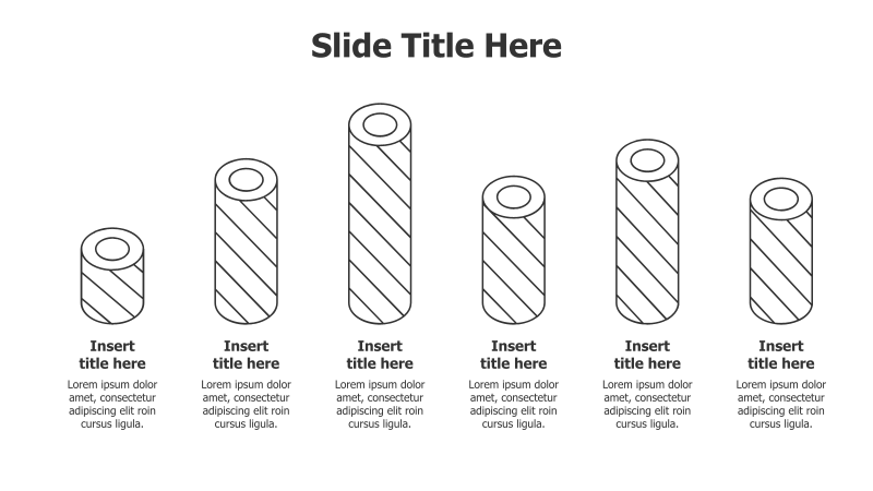 6-Step 3D Cylinder Progression