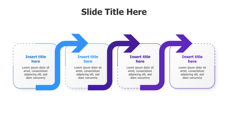 4-Step Circular Process Flow